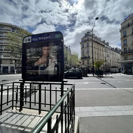 Daire Cozy 45 M Near Epinettes Paris